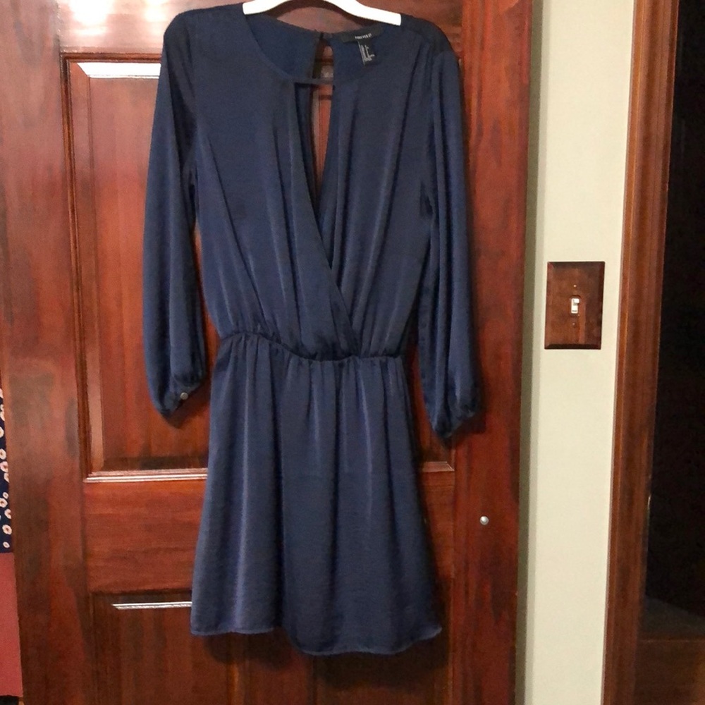 Blue dress